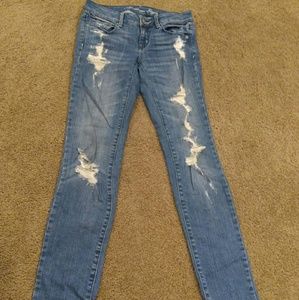American Eagle Ripped Skinny Jeans